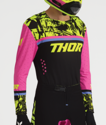 MX dres Thor Sportmode Punk'd Black/Fuchsia 2027