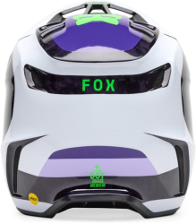 Mx Helma Fox V3 RS Grid Helmet Black/Purple