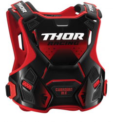 Thor GUARDIAN MX ROOST DEFLECTOR RED/BLACK
