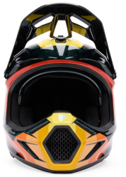 Mx Helma Fox V3 RS Grid Helmet Black/Orange