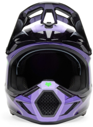 Mx Helma Fox V3 RS Grid Helmet Black/Purple