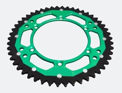 Ocelová Rozeta MTZ ProRace Chainwheels Green Kawasaki