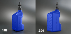 Rychlotankovací kanystr na benzín TUFF JUG Utility Can Ripper Cap 10L / 20L Blue Gen 3