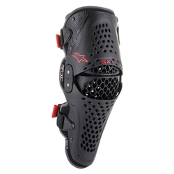 Kloubové chrániče kolen Alpinestars SX-1 V2 Black / Red