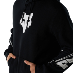 Pánská mikina Fox Apex Fleece Pullover Hoodie Black
