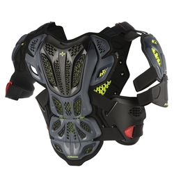 Chránič hrudi Alpinestars A-10 Full Chest Protector Anthracite / Black / Red