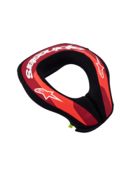 Dětský chránič krční páteře Alpinestars Youth Sequence Neck Roll Red Fluo/Metallic Red/White 2027