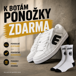 Pánské boty ETNIES KINGPIN 2K White / Black