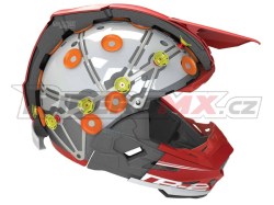 Mx Helma 6D Helmets ATR-2 Delta Neon Orange