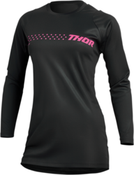 Dámský dres THOR WMN SECTOR MIN Black / Pink
