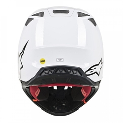 Mx Helma Alpinestars SuperTech M10 Solid White