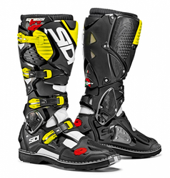 SIDI CROSSFIRE 3 WHITE/BLACK/YELLOW FLUO