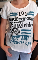 Dámské tričko 101 - BMX CREW FLOWY, vel. M