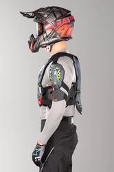 Chránič hrudi Alpinestars A-10 Full Chest Protector Anthracite / Black / Red
