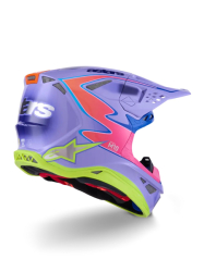 Mx Helma Alpinestars Supertech M10 Jett MIPS® Helmet Pink Purple 26