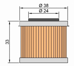 Olejový filtr TwinAir Oil Filter Honda CRF150R / CRF250R / CRF450R 