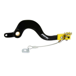 Brzdový pedál RFX Rear Brake Pedal Suzuki RMZ250 12-25 RMZ450 08-25 Black / Yellow