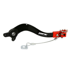 Brzdový pedál RFX Rear Brake Pedal KTM SX125 / SXF250 / SXF450 07-15 EXC-F 07-16 Black / Orange