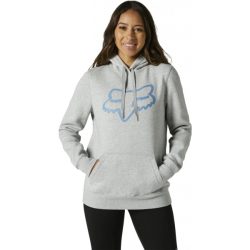 Dámská mikina Fox Boundary Pullover Fleece Light Heather Grey