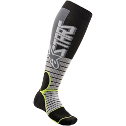 Mx Ponožky Alpinestars Mx Pro Socks Cool Gray/Yellow Fluo