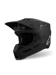 Mx Helma Alpinestars SM3 Solid Helmet Black Matt 26