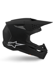 Mx Helma Alpinestars SM3 Solid Helmet Black Matt 26