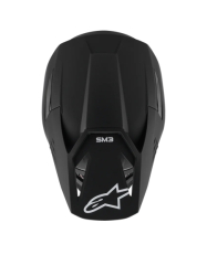 Mx Helma Alpinestars SM3 Solid Helmet Black Matt 26