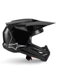 Mx Helma Alpinestars SM3 Solid Helmet Black Glossy 26