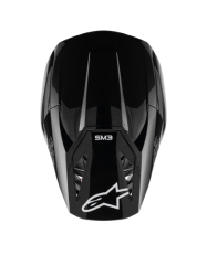 Mx Helma Alpinestars SM3 Solid Helmet Black Glossy 26