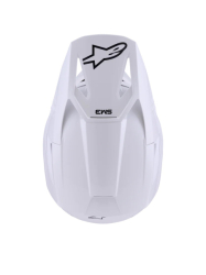 Mx Helma Alpinestars SM3 Solid Helmet White Glossy 26