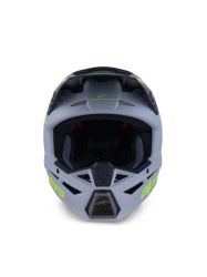 Mx Helma Alpinestars SM3 Radium Helmet Gray Black Yellow Fl Matt 26