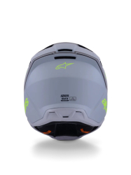Mx Helma Alpinestars SM3 Radium Helmet Gray Black Yellow Fl Matt 26