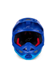 Mx Helma Alpinestars Supertech M10 Flood Helmet ECE Met Blue 26