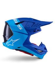 Mx Helma Alpinestars Supertech M10 Flood Helmet ECE Met Blue 26