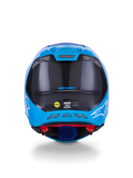 Mx Helma Alpinestars Supertech M10 Flood Helmet ECE Met Blue 26