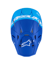 Mx Helma Alpinestars Supertech M10 Flood Helmet ECE Met Blue 26