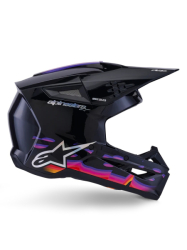 Mx Helma Alpinestars SM3 Force OCD Helmet Black Glossy 26
