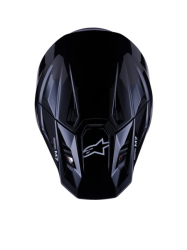 Mx Helma Alpinestars S-M7 Solid Helmet ECE06 Black Glossy 26