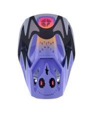 Mx Helma Alpinestars SM3 Jettson Helmet Gray Purple Black Glossy 26