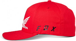 Pánská čepice FOX X Honda FlexFit Hat Red