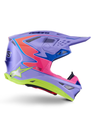 Mx Helma Alpinestars Supertech M10 Jett MIPS® Helmet Pink Purple 26