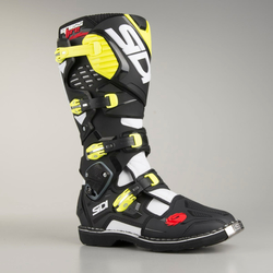 SIDI CROSSFIRE 3 WHITE/BLACK/YELLOW FLUO