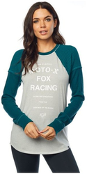 Dámské tričko FOX PHASED RAGLAN LS TOP