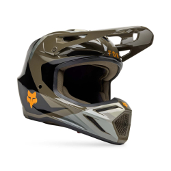 Mx Helma Fox V3 Fade Helmet Brown/Black