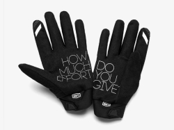 Dětské zateplené rukavice 100% Brisker Glove Fluo Orange Black