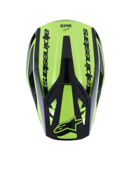 Mx Helma Alpinestars SM3 Heat Helmet Black Yellow 26
