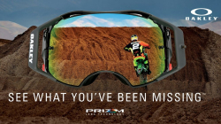 Mx brýle OAKLEY Airbrake MX Chase Sexton Signature Series Goggles prizm mx sapphire iridium Lenses