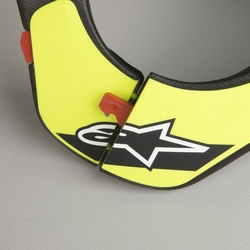 Dětský chránič krční páteře Alpinestars Neck Support Youth  Black / Yellow 2022