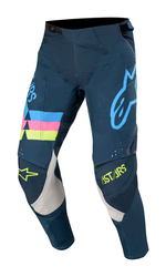 Mx Kalhoty Alpinestars Techstar Venom Gear Kit Navy Aqua Pink