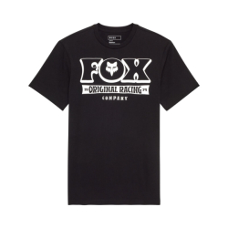 Pánské tričko FOX Banner Premium Black